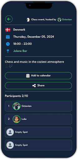 athme app showing community and connection features