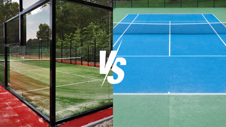 Padel vs Tennis courts