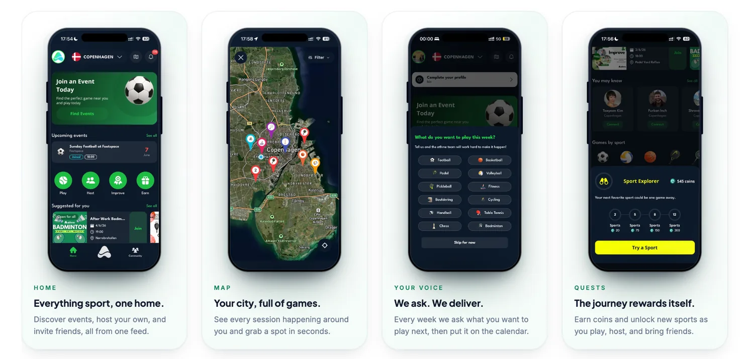 athme app screens
