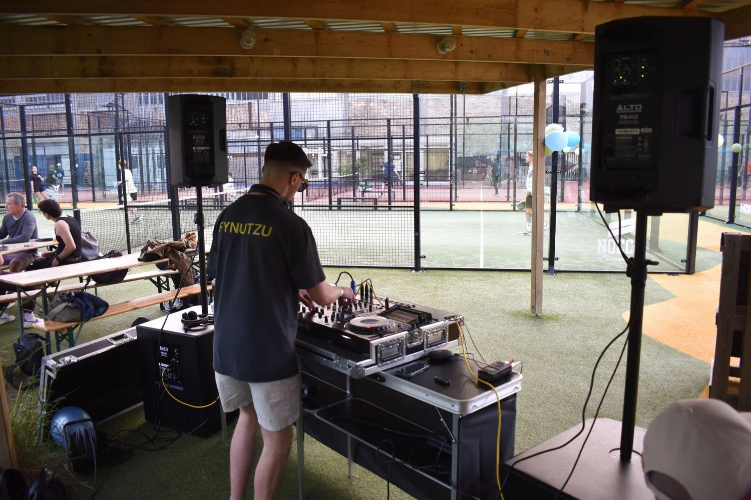 music and community at an athme event